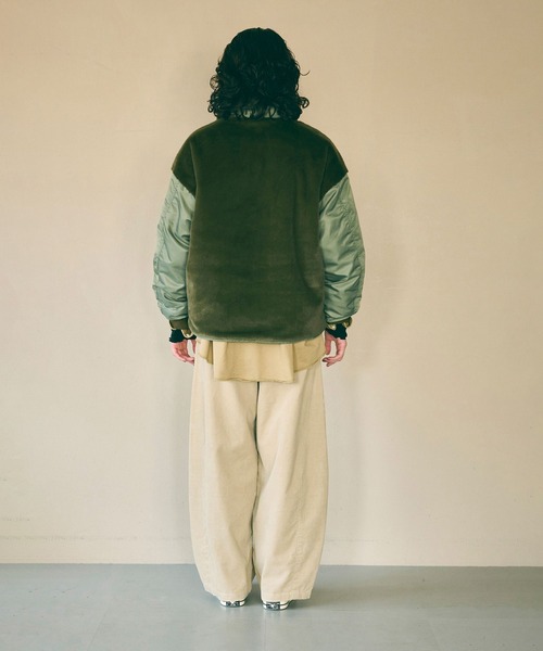 kha:ki(カーキ)の「「KHA:KI / カーキ」ECO FUR SWITCH JACKET(その他アウター・レディース・オリーブ/ブラウン/ブラック・1/2)」の21枚目の写真