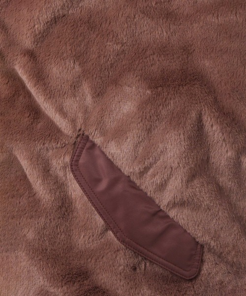 kha:ki(カーキ)の「「KHA:KI / カーキ」ECO FUR SWITCH JACKET(その他アウター・レディース・オリーブ/ブラウン/ブラック・1/2)」の9枚目の写真