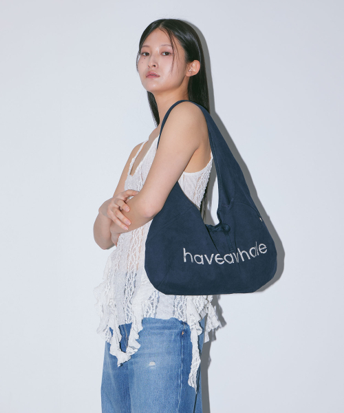 HAVEAWHALE(ハブアホエール)の「cotton baguette eco bag (NA)(ショルダーバッグ・レディース・その他・FREE)」の5枚目の写真