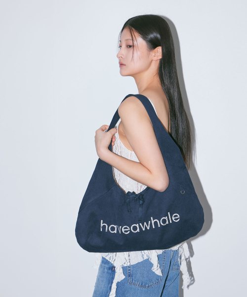 HAVEAWHALE(ハブアホエール)の「cotton baguette eco bag (NA)(ショルダーバッグ・レディース・その他・FREE)」の7枚目の写真