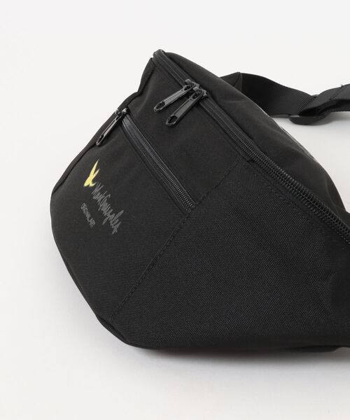 Mark Gonzales（マーク・ゴンザレス）の「【Mark Gonzales】 エンジェル ウエスト バック（ボディバッグ/ウエストポーチ・メンズ・ブラック系その他/ブラック/ベージュ・FREE）」の5枚目の写真