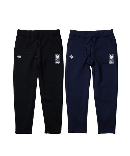 [W] by VIRGOwearworks（ダブリューバイヴァルゴウェアーワークス）の「SOFTY TRACK PANTS（スウェットパンツ・メンズ・ネイビー/ブラック・MEDIUM/X-LARGE/LARGE）」の4枚目の写真