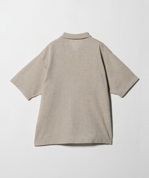 BEAUTY&YOUTH UNITED ARROWS（ビューティーアンドユースユナイテッドアローズ）の「KNITEE リネンブレンド ミラノ シャツ ウォッシャブル（シャツ/ブラウス・メンズ・ブラック/ナチュラル・XL/M/S/L）」の17枚目の写真