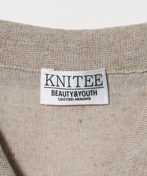 BEAUTY&YOUTH UNITED ARROWS（ビューティーアンドユースユナイテッドアローズ）の「KNITEE リネンブレンド ミラノ シャツ ウォッシャブル（シャツ/ブラウス・メンズ・ブラック/ナチュラル・XL/M/S/L）」の22枚目の写真