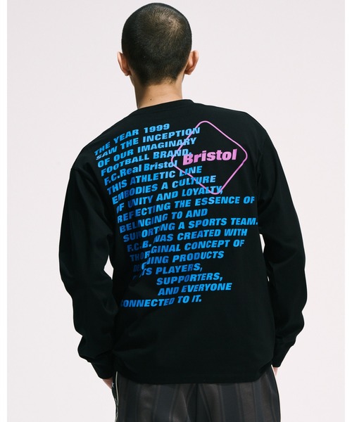 F.C.Real Bristol(エフシーレアルブリストル)の「ORIGIN L/S POCKET TEE(Tシャツ/カットソー・メンズ・ブラック/ピンク/ホワイト/グレイッシュベージュ・X-LARGE/LARGE/MEDIUM/SMALL/XX-LARGE)」の5枚目の写真