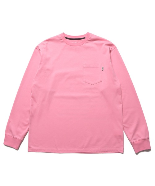 F.C.Real Bristol(エフシーレアルブリストル)の「ORIGIN L/S POCKET TEE(Tシャツ/カットソー・メンズ・ブラック/ピンク/ホワイト/グレイッシュベージュ・X-LARGE/LARGE/MEDIUM/SMALL/XX-LARGE)」の8枚目の写真