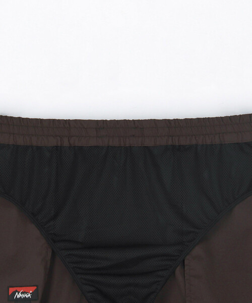 NANGA(ナンガ)の「NANGA/ナンガ SWIM SHORTS/スイムショーツ(その他パンツ・メンズ・ブラック/ベージュ/オリーブ/レッド・MEDIUM/X-LARGE/LARGE)」の13枚目の写真