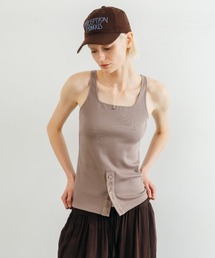 CUT TANK TOP/カットタンクトップ
