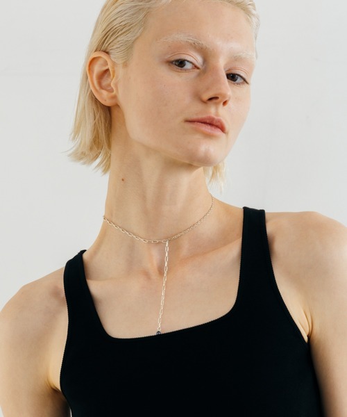CREDONA(クレドナ)の「CUT TANK TOP/カットタンクトップ(タンクトップ・レディース・ブラック/ホワイト/ベージュ系その他・FREE)」の20枚目の写真