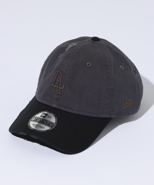 RAGEBLUE（レイジブルー）の「【NEW ERA/ニューエラ】9TWENTY/DAMAGE DUCK CAP（キャップ・メンズ・ネイビー/グレー/ベージュ・FREE）」の2枚目の写真