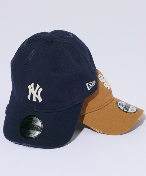 RAGEBLUE（レイジブルー）の「【NEW ERA/ニューエラ】9TWENTY/DAMAGE DUCK CAP（キャップ・メンズ・ネイビー/グレー/ベージュ・FREE）」の8枚目の写真