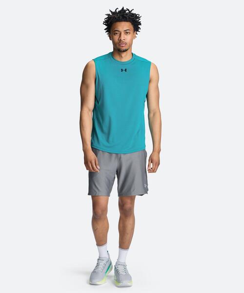 UNDER ARMOUR(アンダーアーマー)の「UAアーマードライ スリーブレス シャツ(トレーニング/メンズ)(タンクトップ・メンズ・イエロー系・S/M/XL/L/2XL)」の3枚目の写真