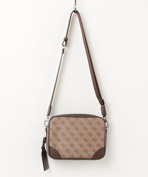 Guess(ゲス)の「MILANO Double Zip Crossbody ショルダーバッグ(ショルダーバッグ・メンズ・ベージュ/ブラック系その他・ONE SIZE)」の17枚目の写真