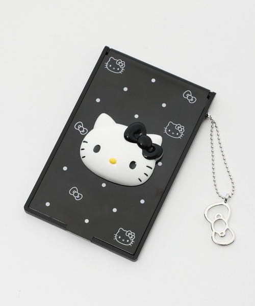 LOWRYS FARM（ローリーズファーム）の「【HELLO KITTY】DOTminiミラー 759909 /GOODS（手鏡/メイクミラー・レディース・ブラック/ブラウン/レッド・FREE）」の13枚目の写真