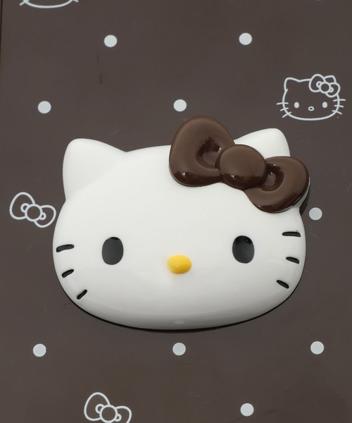LOWRYS FARM（ローリーズファーム）の「【HELLO KITTY】DOTminiミラー 759909 /GOODS（手鏡/メイクミラー・レディース・ブラック/ブラウン/レッド・FREE）」の18枚目の写真