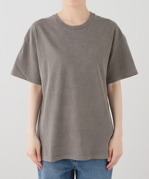 EVERYDAY I LIKE.(エヴリディアイライク)の「* Relax T-shirt(Tシャツ/カットソー・レディース・ベージュ/カーキ・FREE)」の14枚目の写真