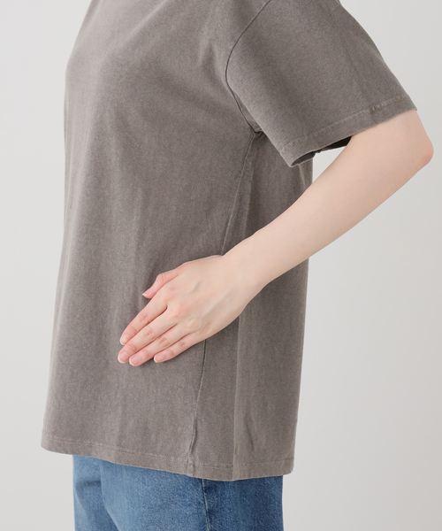 EVERYDAY I LIKE.(エヴリディアイライク)の「* Relax T-shirt(Tシャツ/カットソー・レディース・ベージュ/カーキ・FREE)」の17枚目の写真