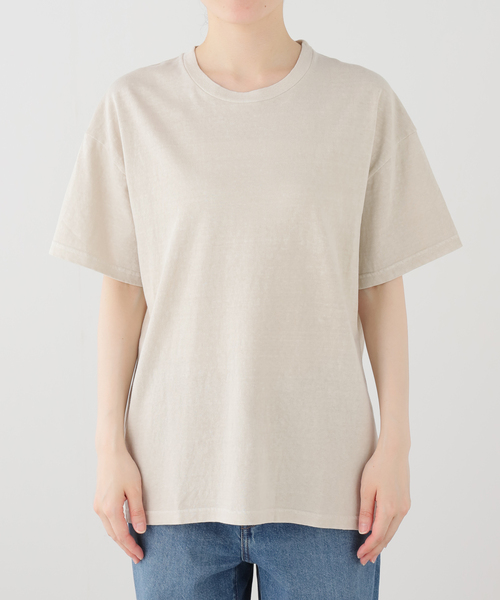 EVERYDAY I LIKE.(エヴリディアイライク)の「* Relax T-shirt(Tシャツ/カットソー・レディース・ベージュ/カーキ・FREE)」の22枚目の写真