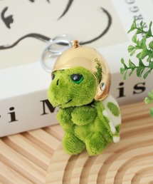 crossi（クロッシー）の「ヘルメットかめさんぬいぐるみチャーム（チャーム）」