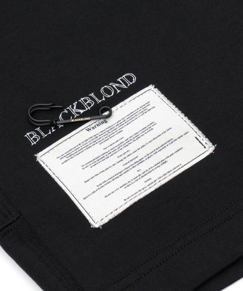 BLACK BLOND(ブラック ブロンド)の「ビビディビンテージクラッシュスウェットショーツ(ブラック)(その他パンツ・レディース・その他・MEDIUM/LARGE/X-LARGE)」の4枚目の写真