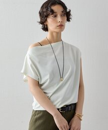 フレンチオフショルTee