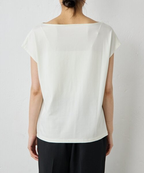 GALLARDAGALANTE(ガリャルダガランテ)の「フレンチオフショルTee(Tシャツ/カットソー・レディース・ブラック/ホワイト・FREE)」の11枚目の写真