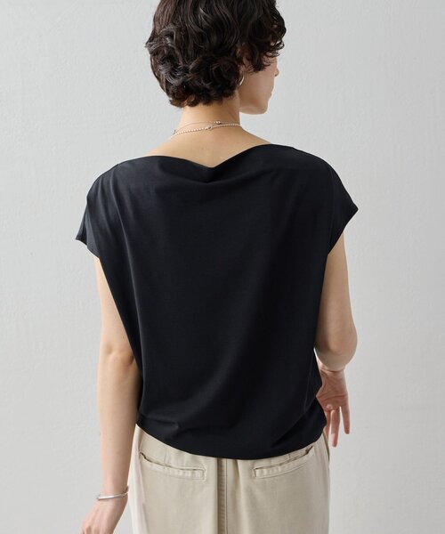 GALLARDAGALANTE(ガリャルダガランテ)の「フレンチオフショルTee(Tシャツ/カットソー・レディース・ブラック/ホワイト・FREE)」の18枚目の写真