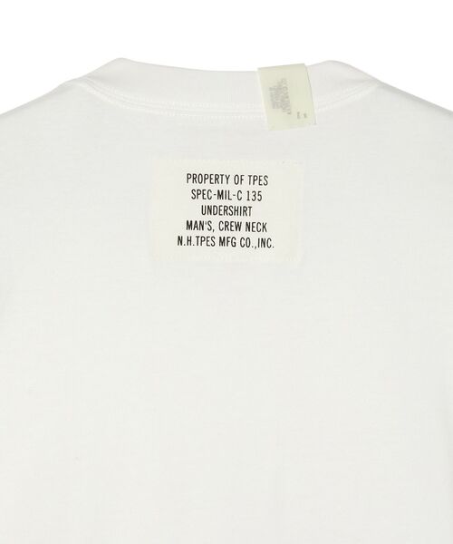N.HOOLYWOOD TEST PRODUCT EXCHANGE SERVICE（N.ハリウッド テストプロダクト エクスチェンジサービス）の「T-SHIRT（Tシャツ/カットソー・メンズ・チャコール/ブラック/ホワイト・42/40/38/36）」の11枚目の写真