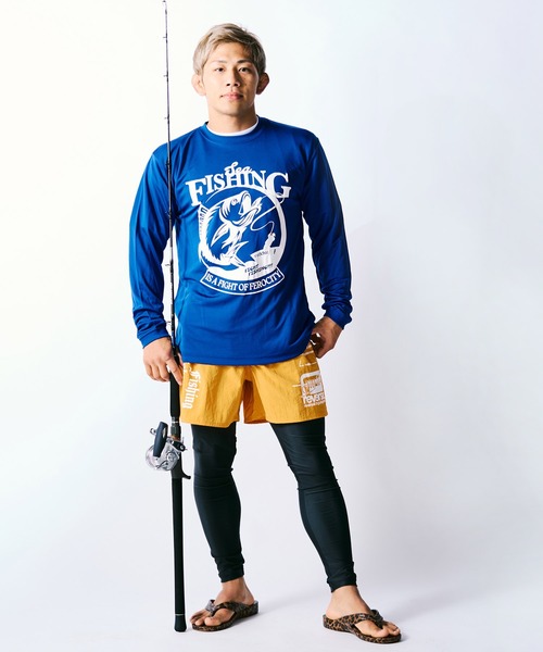 reversal.dogi.design.works(リバーサル・ドーギ・デザイン・ワークス)の「<reversal/リバーサル>TUNA DRY LONG SLEEVE TEE(Tシャツ/カットソー・メンズ・ブラック/ブルー・M/L/2XL/XL)」の10枚目の写真