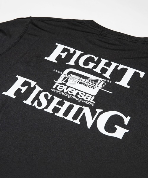 reversal.dogi.design.works(リバーサル・ドーギ・デザイン・ワークス)の「<reversal/リバーサル>TUNA DRY LONG SLEEVE TEE(Tシャツ/カットソー・メンズ・ブラック/ブルー・M/L/2XL/XL)」の6枚目の写真