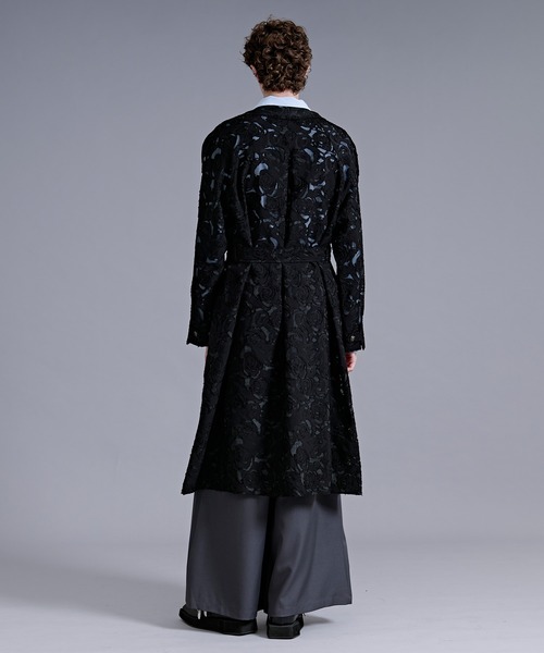 Ellno Loset(エルノロゼット)の「シアージャガードトレンチコート(トレンチコート・メンズ・ブラック・LARGE/MEDIUM/SMALL)」の17枚目の写真