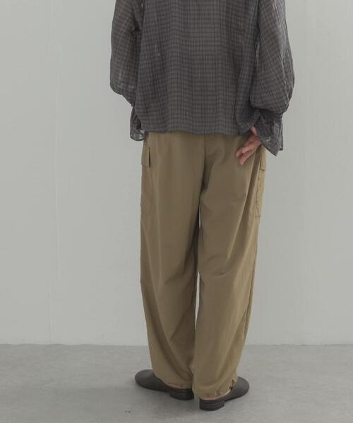 URBAN RESEARCH DOORS(アーバンリサーチドアーズ)の「撥水カーゴドロストパンツ | 雨の日/カーゴパンツ/カジュアル/お出かけ(その他パンツ・レディース・ネイビー/ベージュ系その他・FREE)」の7枚目の写真