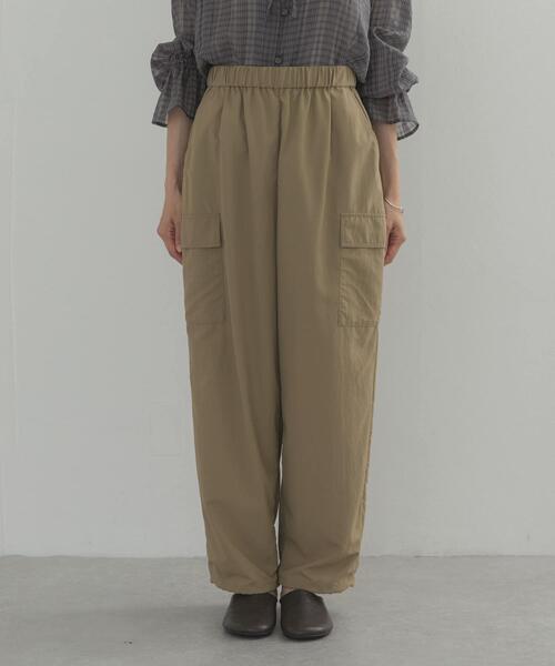 URBAN RESEARCH DOORS(アーバンリサーチドアーズ)の「撥水カーゴドロストパンツ | 雨の日/カーゴパンツ/カジュアル/お出かけ(その他パンツ・レディース・ネイビー/ベージュ系その他・FREE)」の10枚目の写真