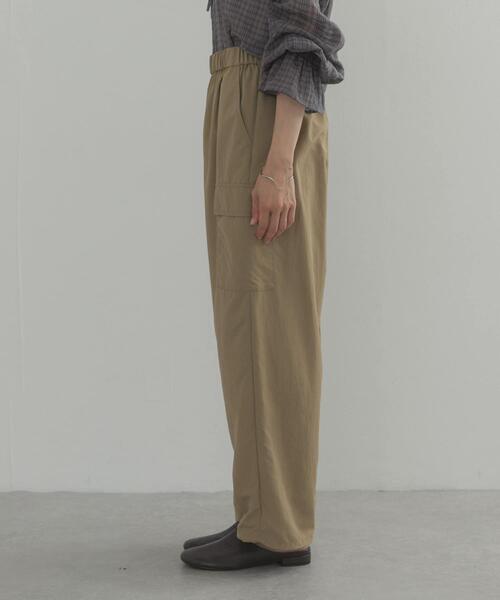 URBAN RESEARCH DOORS(アーバンリサーチドアーズ)の「撥水カーゴドロストパンツ | 雨の日/カーゴパンツ/カジュアル/お出かけ(その他パンツ・レディース・ネイビー/ベージュ系その他・FREE)」の11枚目の写真