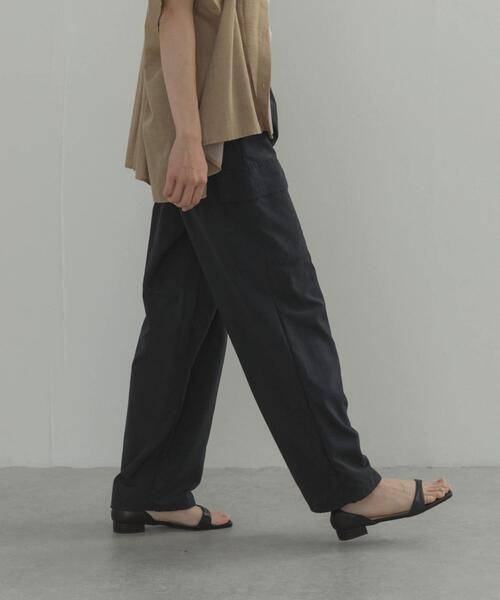 URBAN RESEARCH DOORS(アーバンリサーチドアーズ)の「撥水カーゴドロストパンツ | 雨の日/カーゴパンツ/カジュアル/お出かけ(その他パンツ・レディース・ネイビー/ベージュ系その他・FREE)」の16枚目の写真