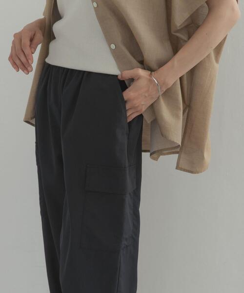 URBAN RESEARCH DOORS(アーバンリサーチドアーズ)の「撥水カーゴドロストパンツ | 雨の日/カーゴパンツ/カジュアル/お出かけ(その他パンツ・レディース・ネイビー/ベージュ系その他・FREE)」の21枚目の写真