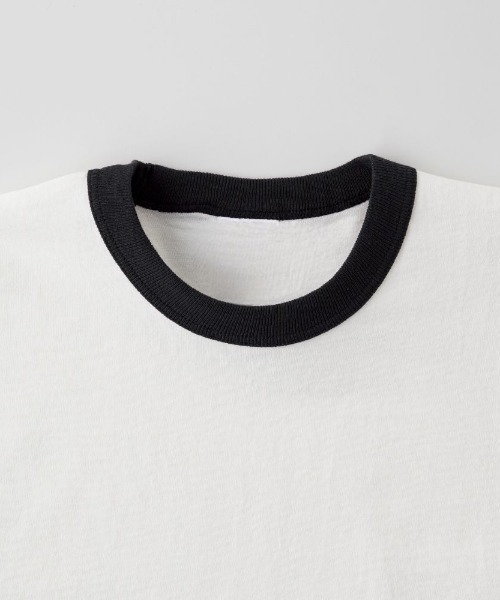 NIPOP(ニポップ)の「NIPOP(ニポップ) 半袖Tシャツ リンガー 東京 TOKYO ロゴ プリント オープンエンド インバウンド お土産 メンズ ユニセックス(Tシャツ/カットソー・メンズ・ベージュ系4/ベージュ系3/ベージュ系1/グレー系/ベージュ系2・M/XL/L)」の6枚目の写真