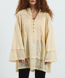 mag.by c/COTTON LACE BLOUSE