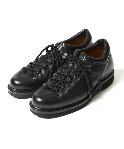JALAN SRIWIJAYA(ジャランスリウァヤ)の「Jalan Sriwijaya/ジャランスリウァヤ 別注MOUNTAIN LOW WR (26cm~28cmサイズ展開) 【限定展開】(ブーツ・メンズ・ブラック・9/8h/8/7h/7)」の3枚目の写真