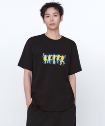 [キスヘリングコレクション] Dancing Figures Tシャツ [ブラック]