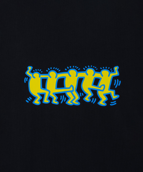 MUSINSA STANDARD（ムシンサスタンダード）の「[キスヘリングコレクション] Dancing Figures Tシャツ [ブラック]（Tシャツ/カットソー・メンズ・その他・2XL/MEDIUM/LARGE/X-LARGE）」の5枚目の写真