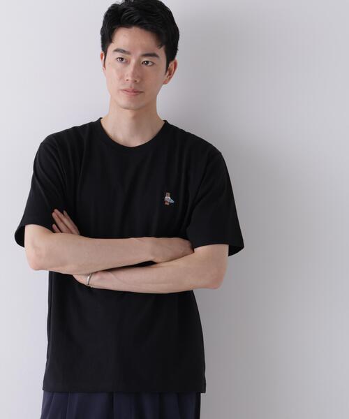 NANO universe(ナノユニバース)の「ナノベアCOOL Tシャツ 半袖2 サーフ(Tシャツ/カットソー・メンズ・ホワイト/ブラック/ネイビー・L/M/XL)」の5枚目の写真
