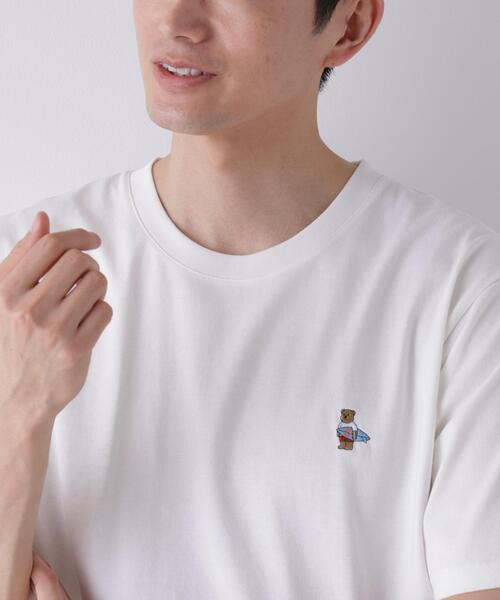 NANO universe(ナノユニバース)の「ナノベアCOOL Tシャツ 半袖2 サーフ(Tシャツ/カットソー・メンズ・ホワイト/ブラック/ネイビー・L/M/XL)」の18枚目の写真