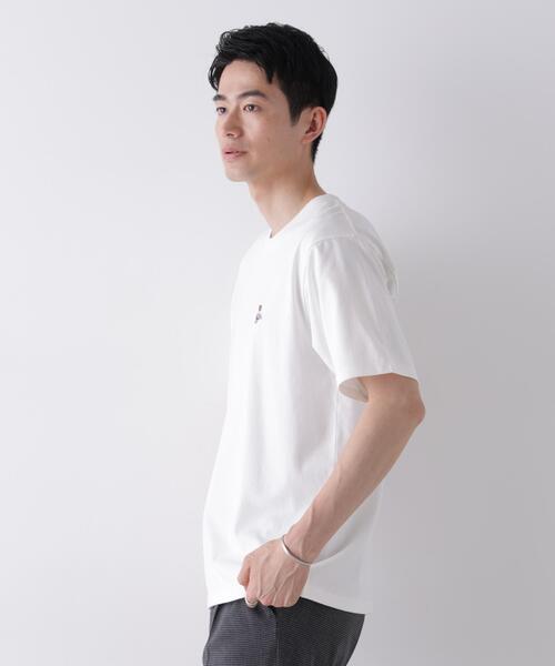 NANO universe(ナノユニバース)の「ナノベアCOOL Tシャツ 半袖2 サーフ(Tシャツ/カットソー・メンズ・ホワイト/ブラック/ネイビー・L/M/XL)」の20枚目の写真