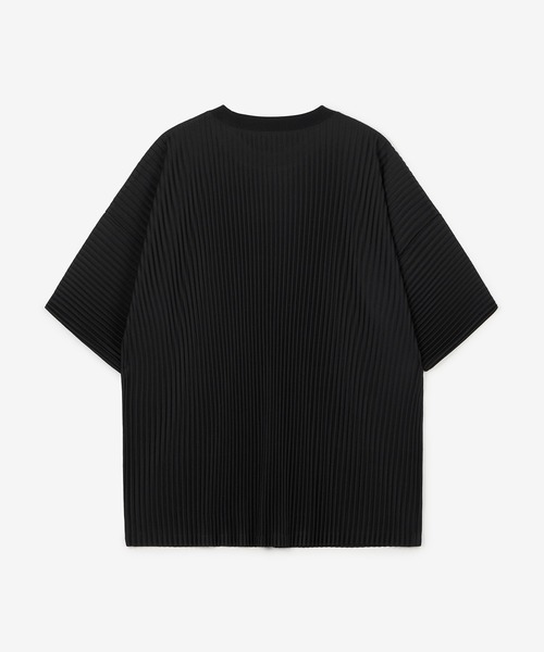TNGT(ティーエヌジーティー)の「TNGT(ティーエヌジーティー)Yoyogi プリーツクルーネックTシャツ(Tシャツ/カットソー・メンズ・ネイビー/ブラウン/ブラック・L/M)」の21枚目の写真