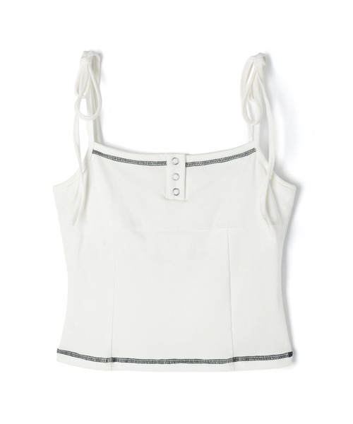M DOLLY(エムドリー)の「*M DOLLY original* Trim nina set tops / トリムニナセットトップス(その他トップス・レディース・ブラック/ベージュ・FREE)」の19枚目の写真