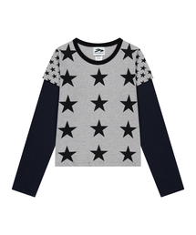 スターレイヤードロングスリーブ (グレー)