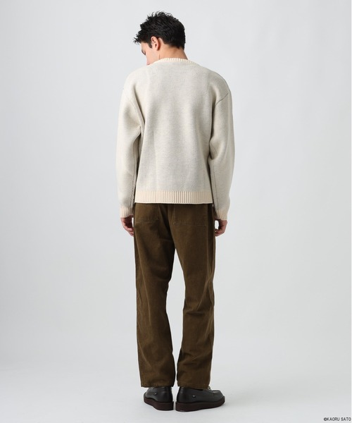 BAYFLOW(ベイフロー)の「【KAORU SATO×BAYFLOW】タイヨウクルーネックジャガードニット(WEB限定)(ニット/セーター・メンズ・アイボリー・LARGE/MEDIUM/SMALL)」の17枚目の写真
