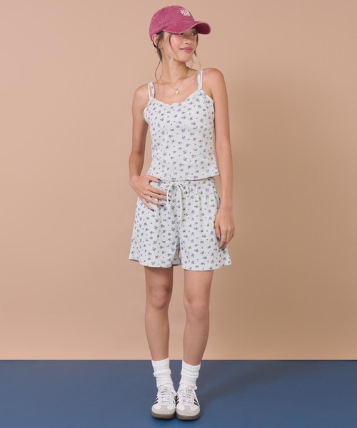 anap mimpi(アナップミンピ)の「花柄ワッフルイージーショートパンツ(その他パンツ・レディース・ネイビー/グレー・F)」の20枚目の写真