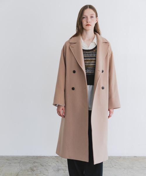 URBAN RESEARCH（アーバンリサーチ）の「スーパー140ウールチェスターコート（その他アウター・レディース・ブラウン/ブラック/ベージュ・36/38）」の6枚目の写真